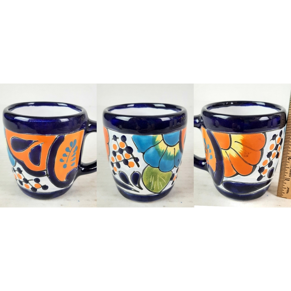 🔥Sergio Ponce Rodriguez Multicolor Mexican Talavera PotteryStyle Mug